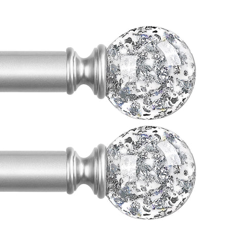 TVWOO crystal finials add starry elegance to curtains for a refined look