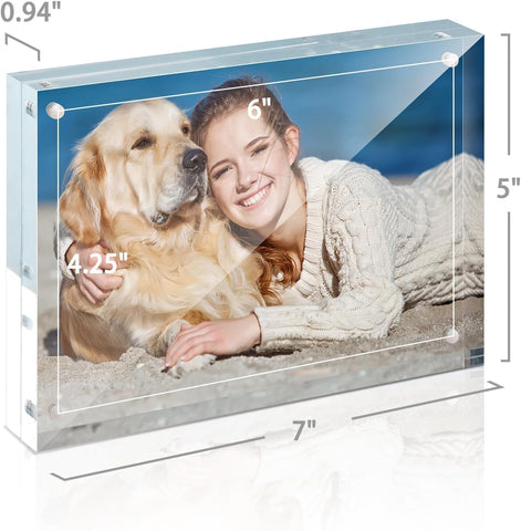 TWING gift-ready 5-pack of acrylic frames for gifting occasions