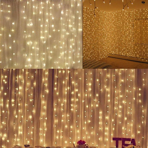 IP44 waterproof rating supports outdoor use with proper protection for Twinkle Star curtain lights.