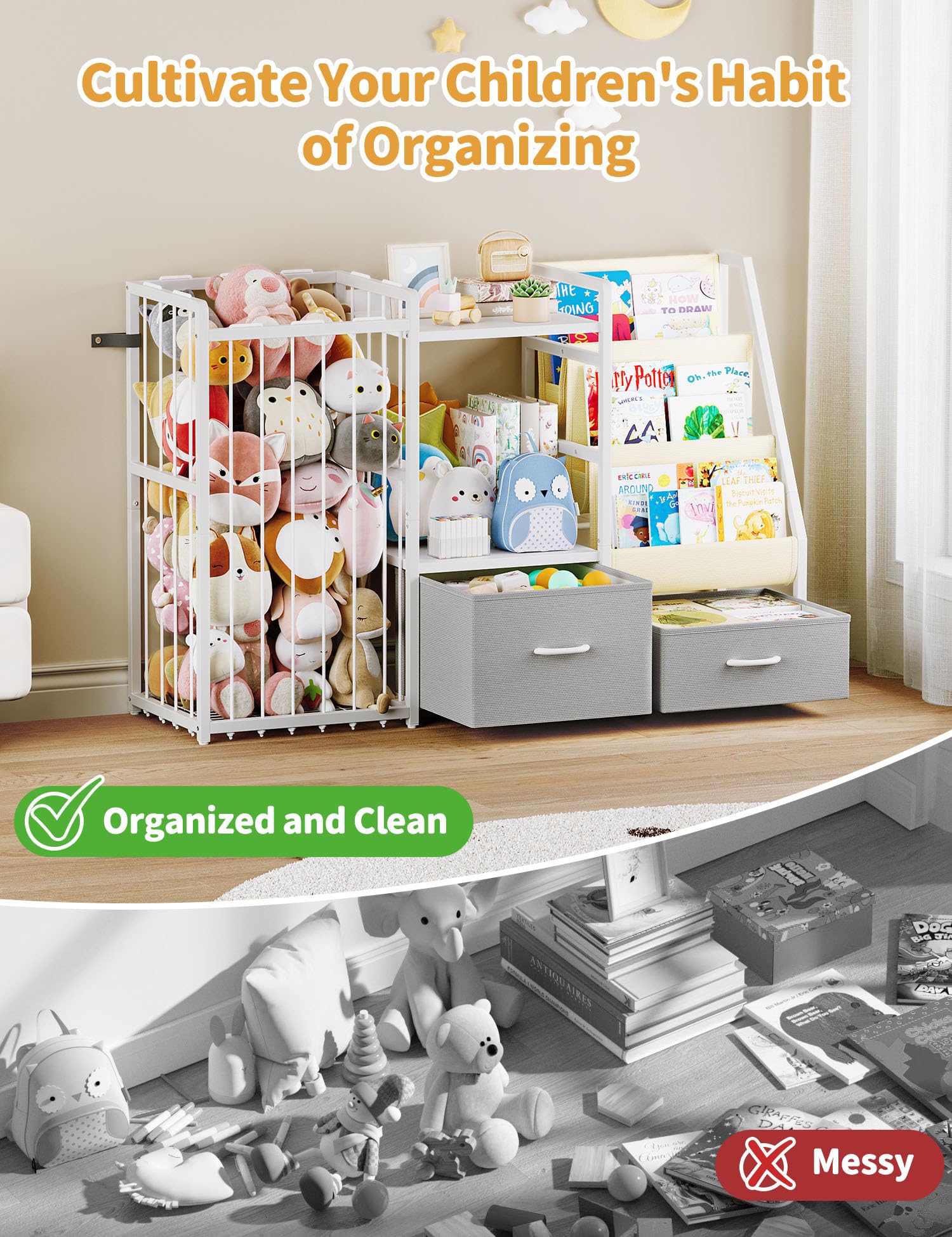 Twinkoo sturdy iron pipes ensure durable, safe kids' furniture.