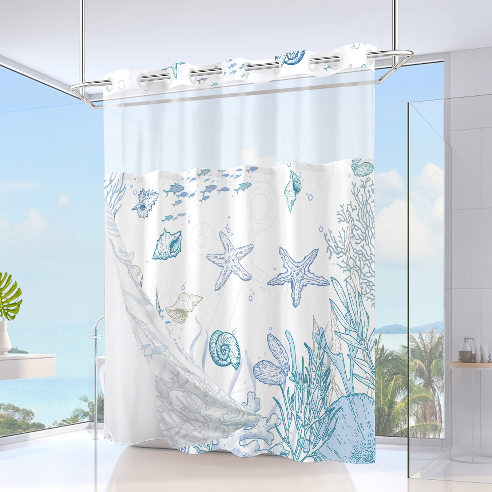TWLSNCD snap-in liner shown waterproof for easy cleaning and splash protection.