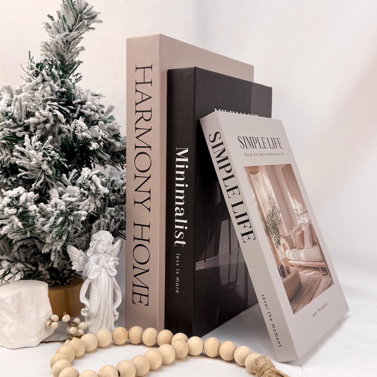 TwoDays Book stacks on tables and shelves inspire versatile styling.