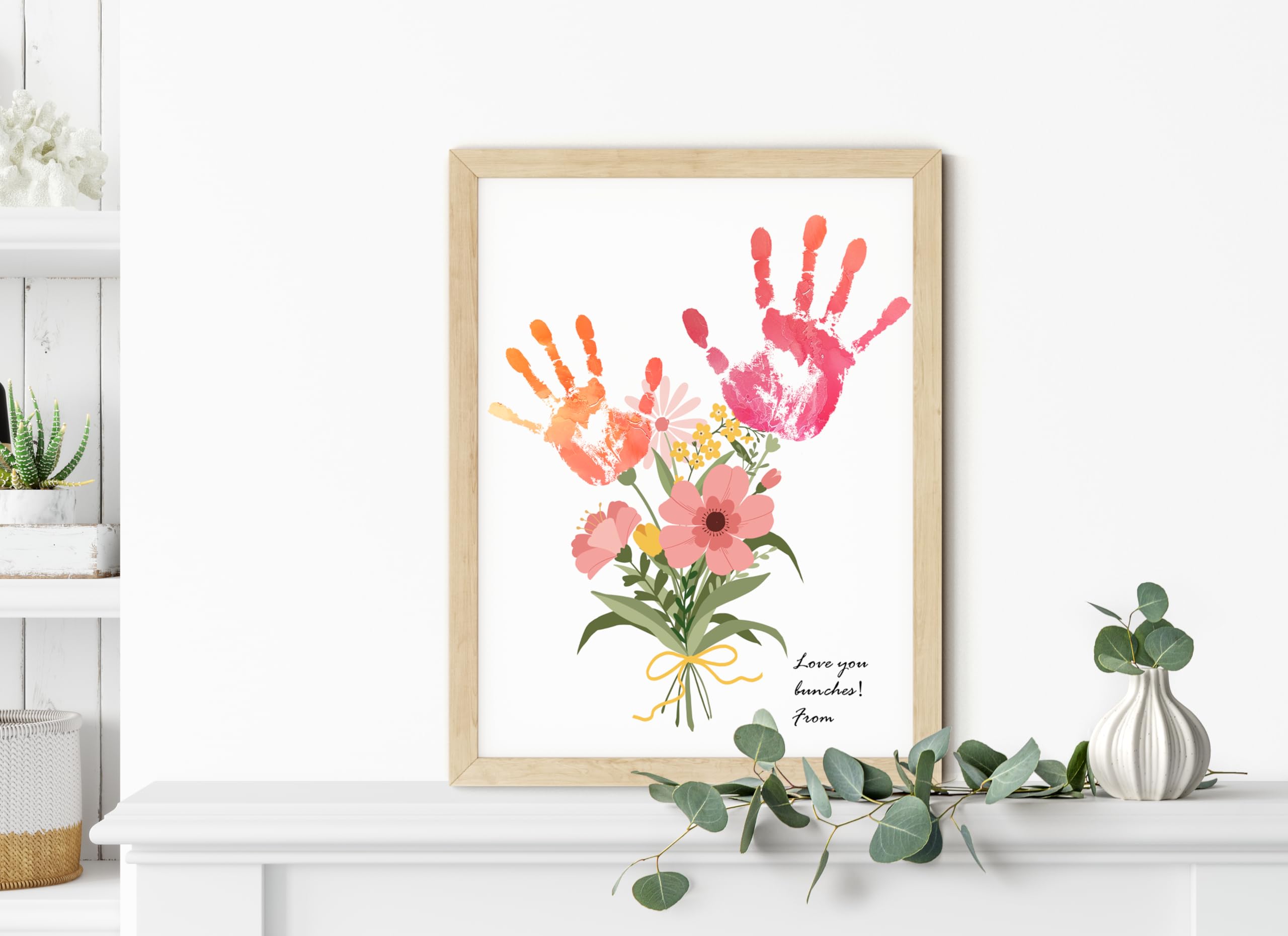 TwoDays framed flower keepsake ready for gifting.