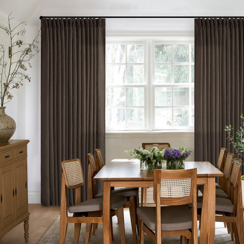 TWODRAPES 40x96 panel size, ready-made and easy to care for.