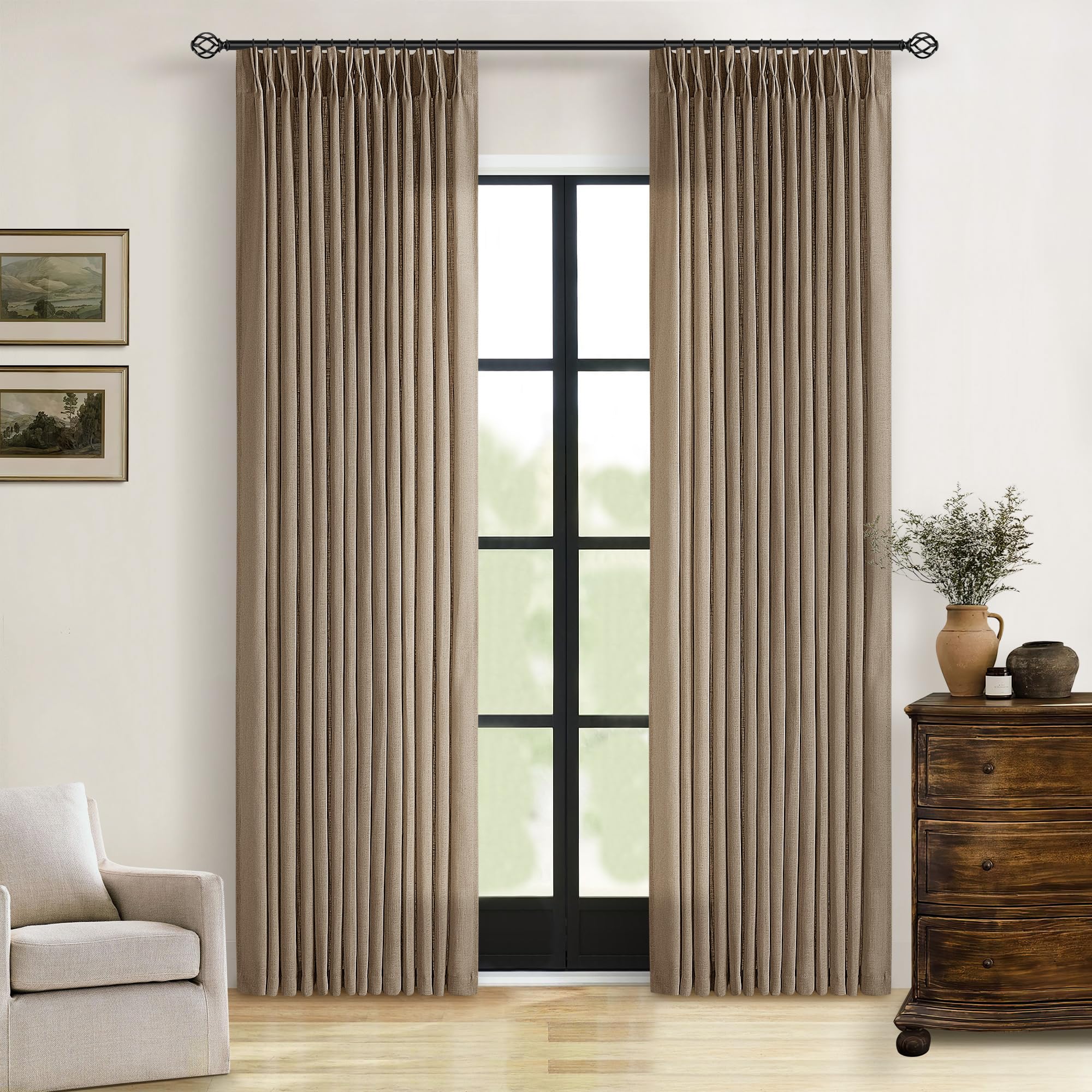 TWODRAPES easy-care design for cold wash and low heat dry