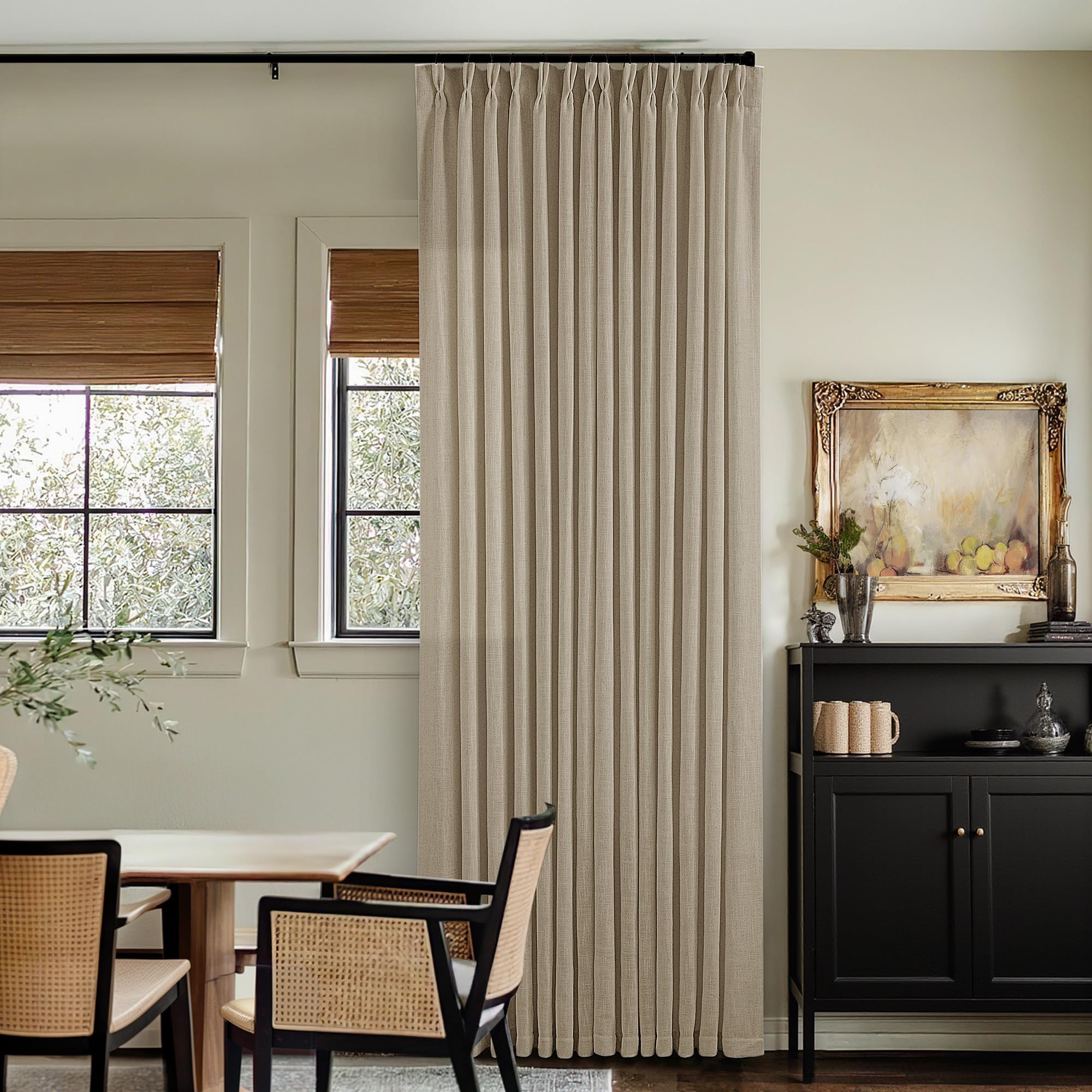 TWODRAPES hanging options with hooks and rings demonstrated