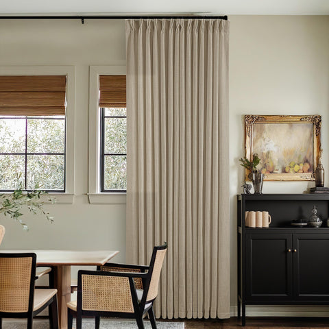 TWODRAPES hanging options with hooks and rings demonstrated