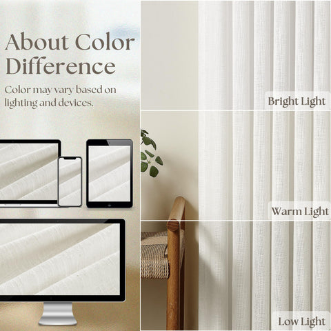 TWODRAPES living-room-window setup creates a calm, elegant ambience for daily living.