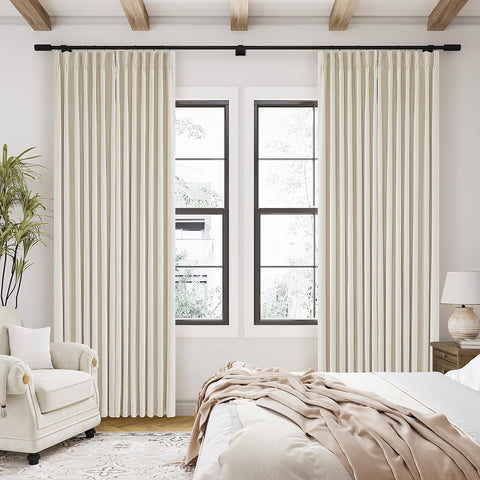 TWODRAPES thermal-insulation helps maintain room comfort and reduce glare.