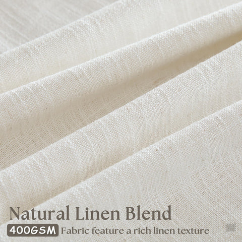 TWODRAPES privacy-light diffusing curtains in a bright room