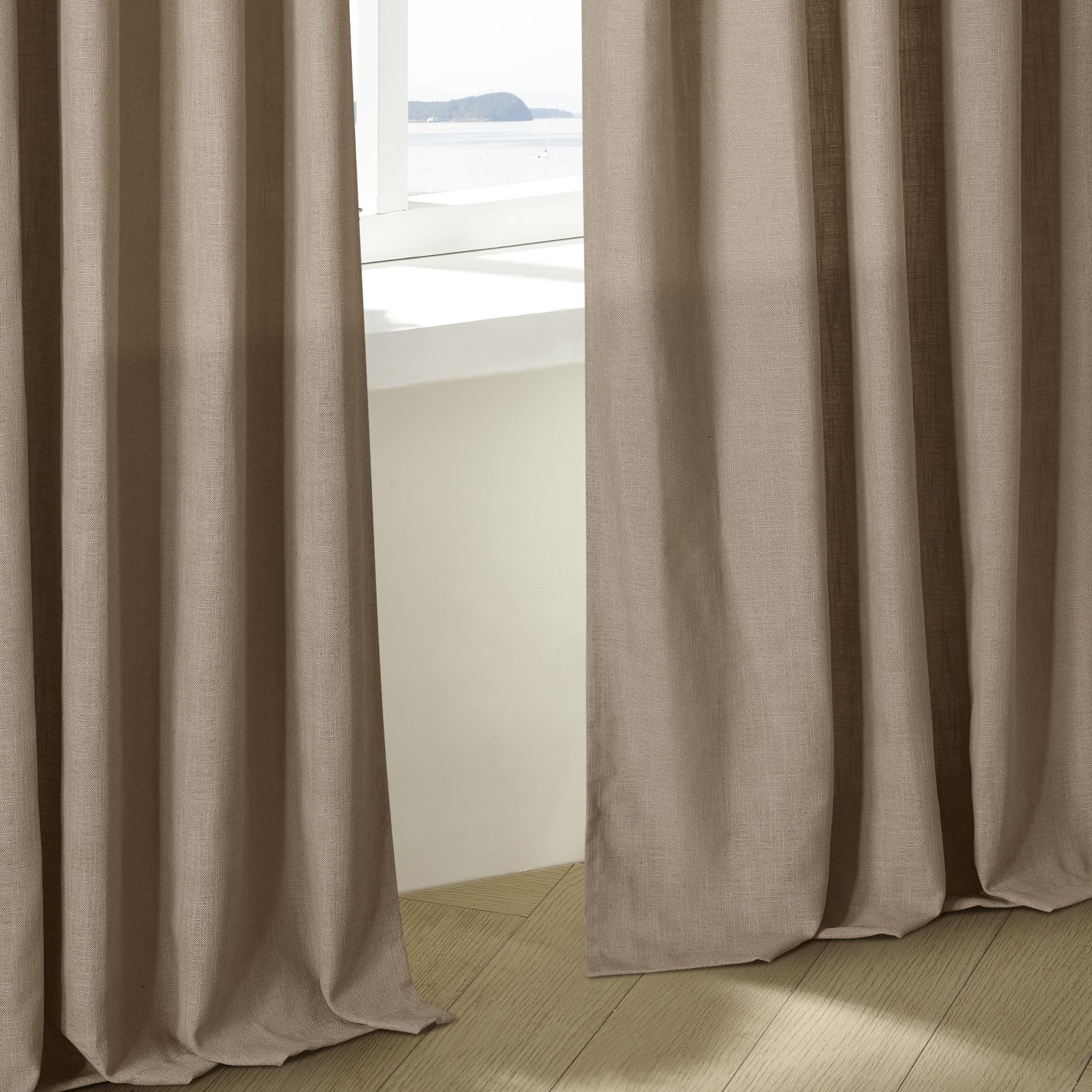 TWODRAPES ready-made 2-panel set simplifies shopping and setup