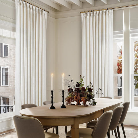 TWODRAPES ready-made panel simplifies setup and reduces extra purchases.