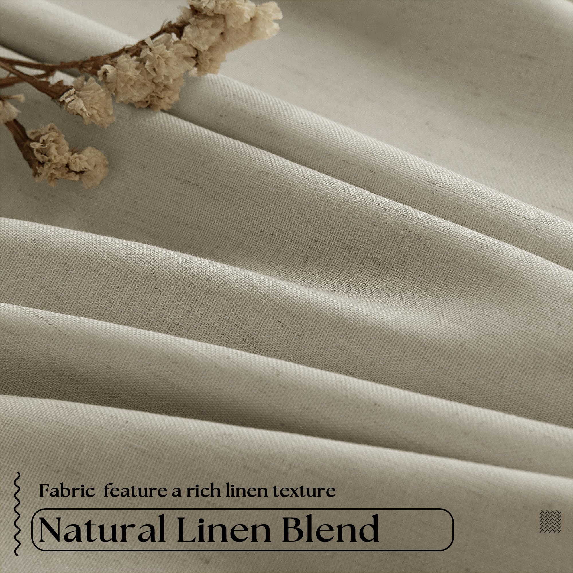 TWODRAPES thermal-insulation curtains help reduce energy use and outdoor noise.