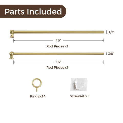 TWOPAGES straight end cap offers clean, classic finish