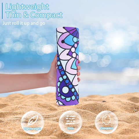 TwoYek lightweight travel towel offers compact, ultra-soft feel for on-the-go use.