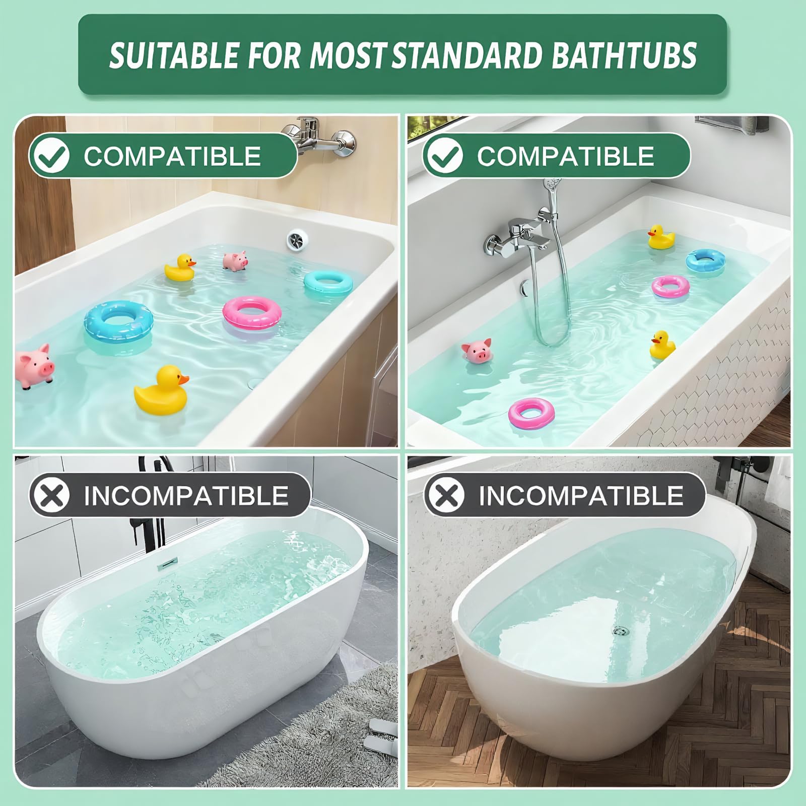 TYASDBA foldable-splash-guard folds flat for easy storage.