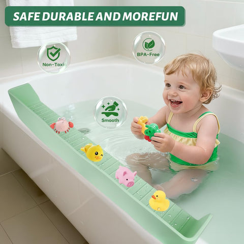 Integrated lip helps contain water inside the splash guard.