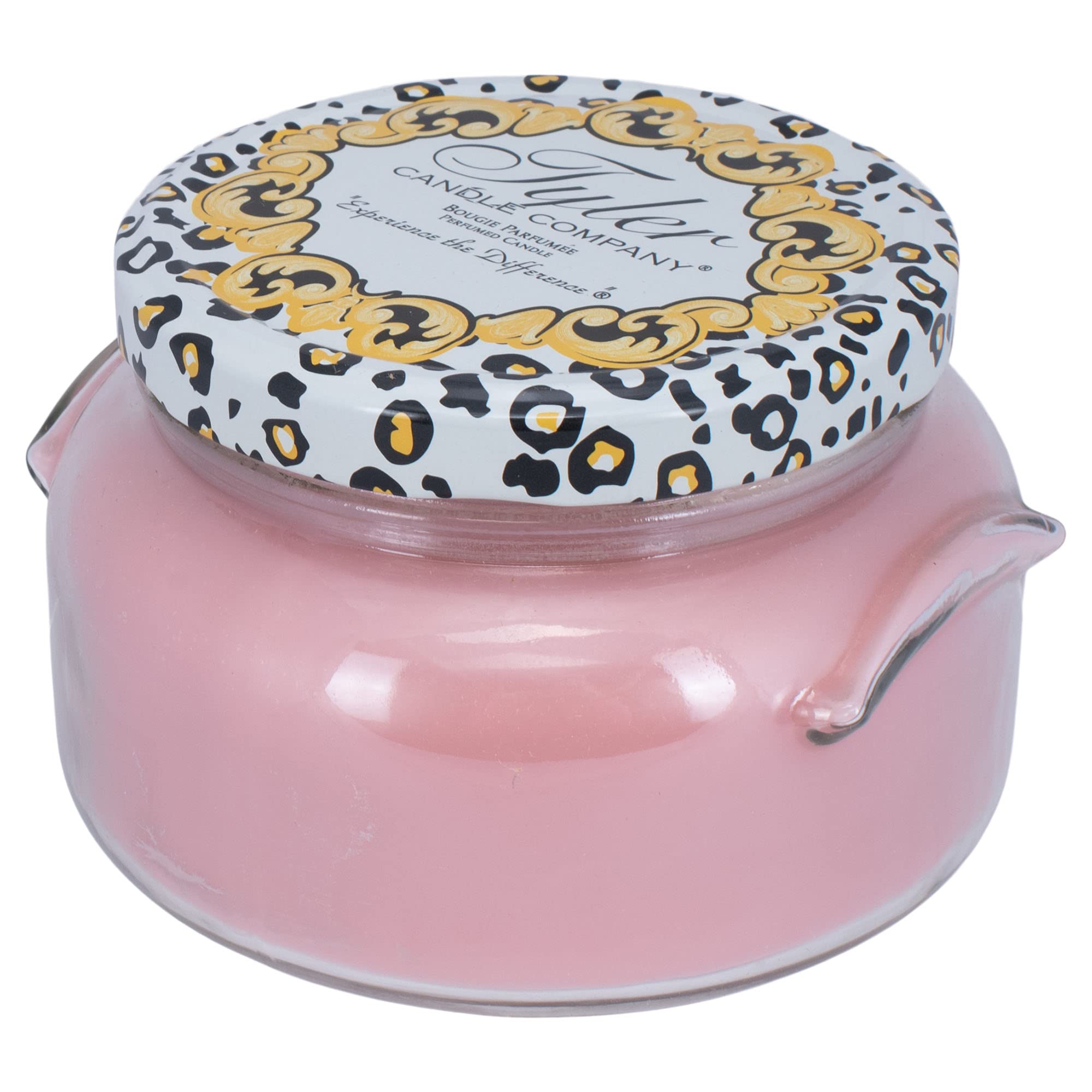 Tyler Candle Company Bless Your Heart 22oz front-view jar enhances ambient lighting.