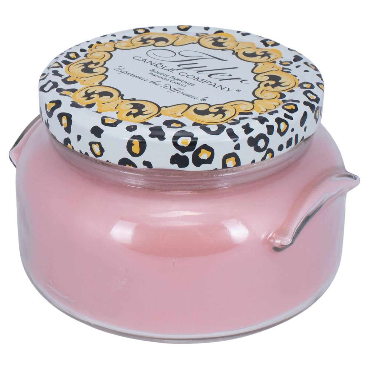 Tyler Candle Company Bless Your Heart 22oz front-view jar enhances ambient lighting.