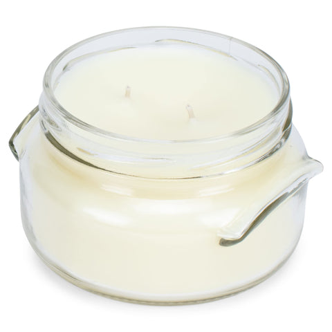 Tyler Candle Company French Market two-wick design for even scent diffusion.