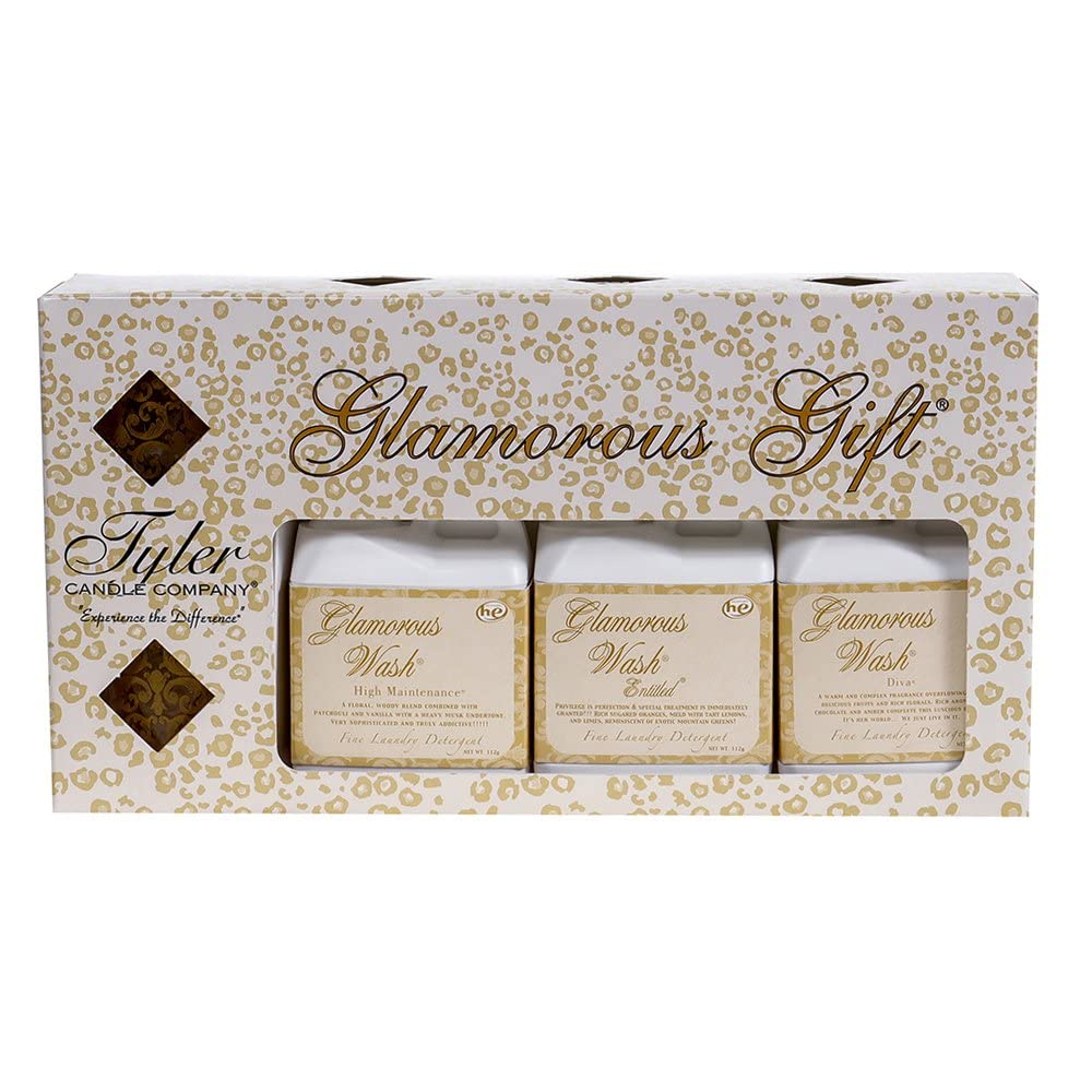 Tyler Candle Glamorous Gift Set bundle highlights gift-ready presentation and premium contents.