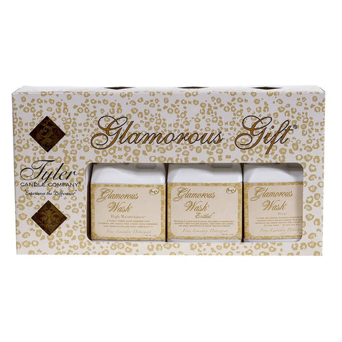 Tyler Candle Glamorous Gift Set bundle highlights gift-ready presentation and premium contents.