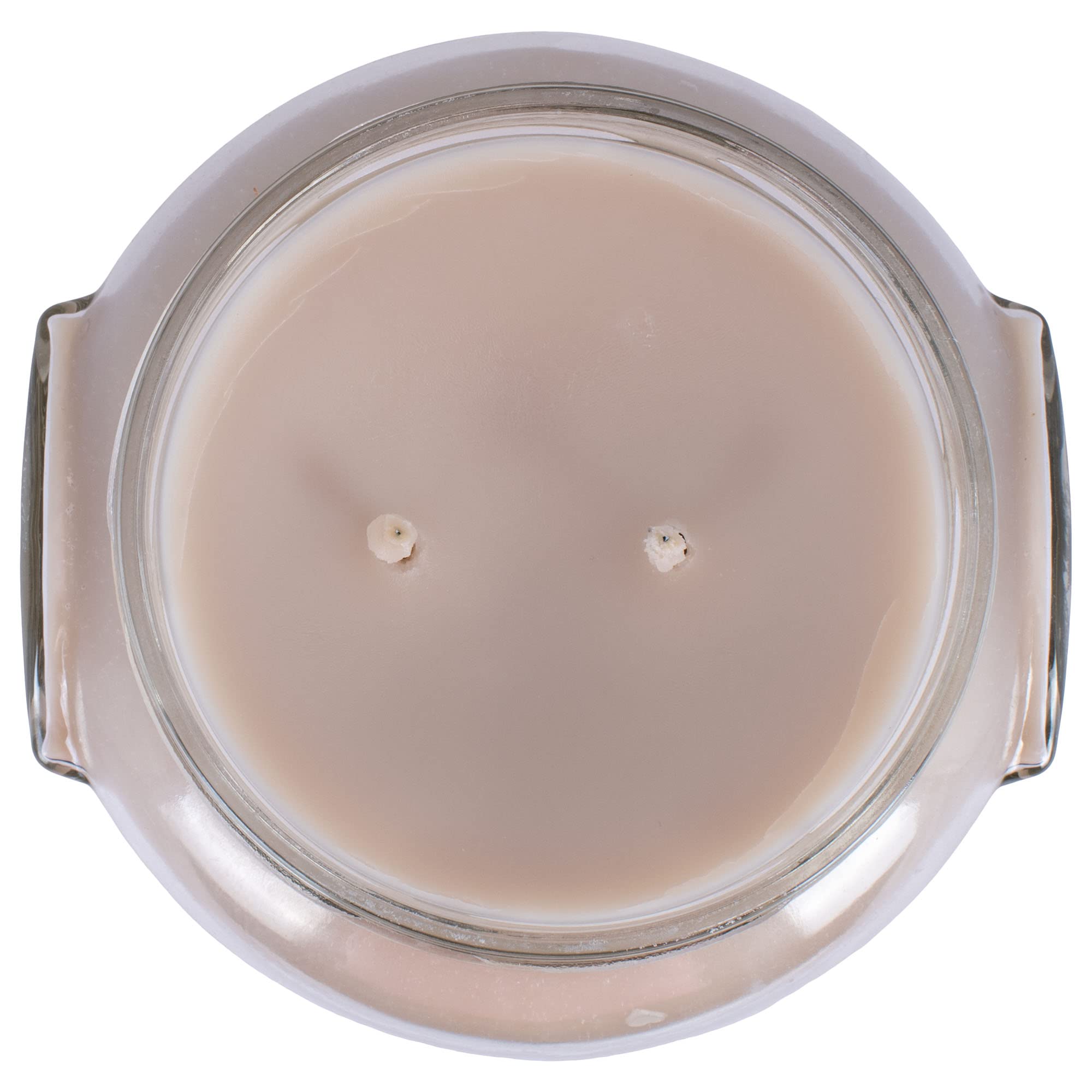 Tyler Candle High Maintenance Wax Closeup highlights clean burning soy wax.
