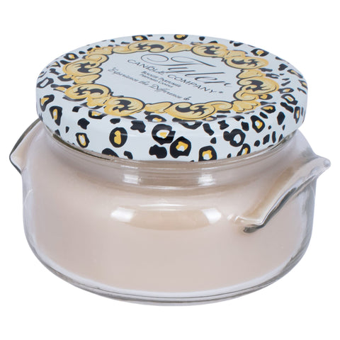 Tyler Candles Warm Sugar Cookie front-jar view creates cozy ambiance