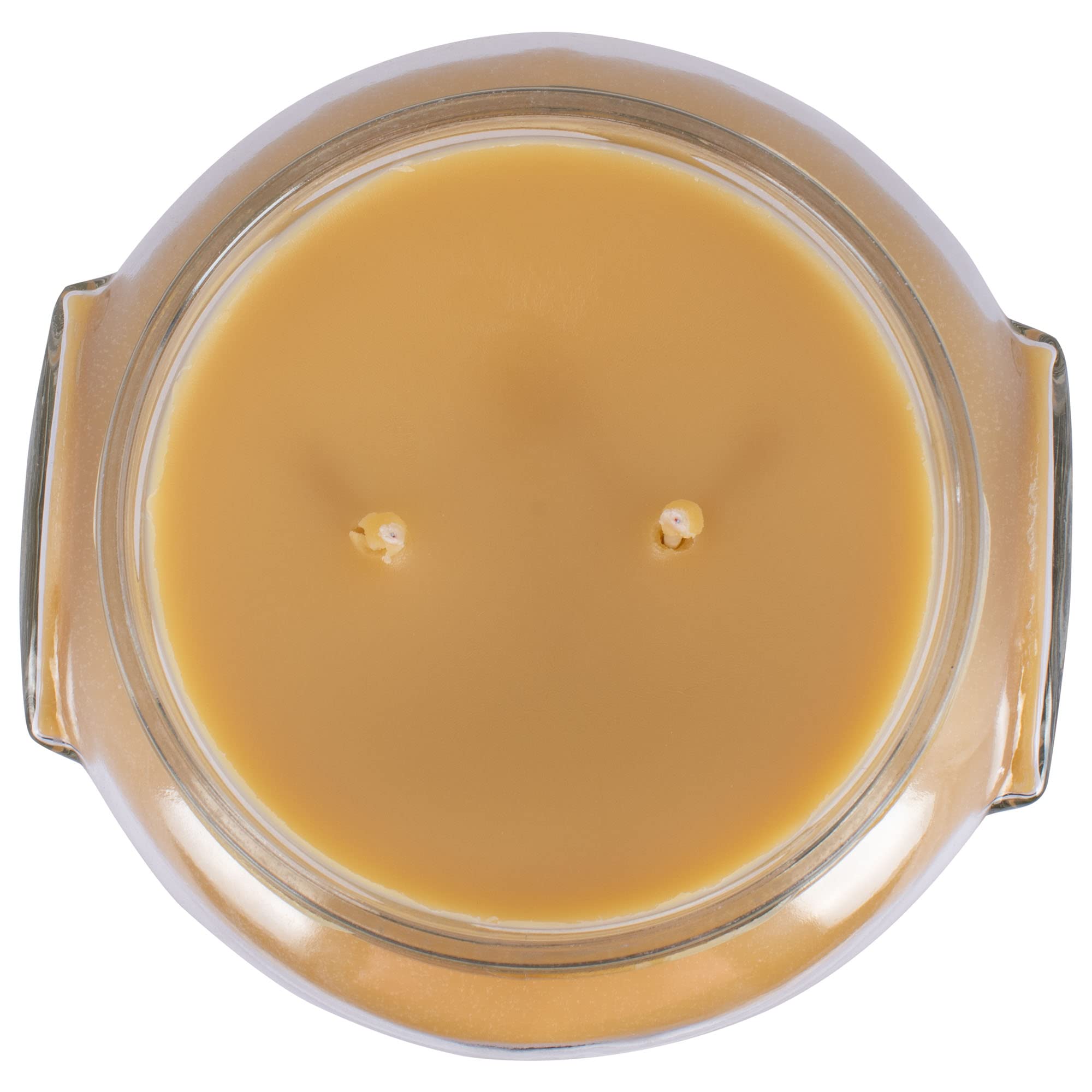 Tyler Fleur de Lis 2-wick display emphasizes even burn and strong fragrance.