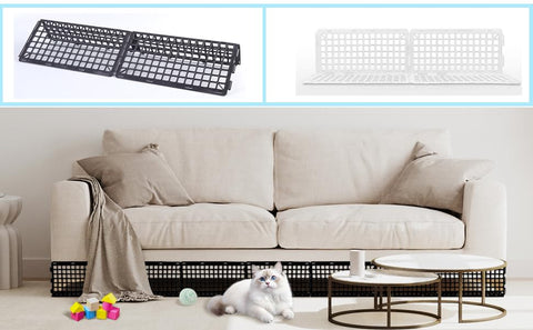 Typlhom under-couch blocker keeps small items from rolling under furniture.
