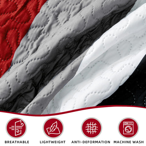 Tyrot all-season quilt supports year-round layering.
