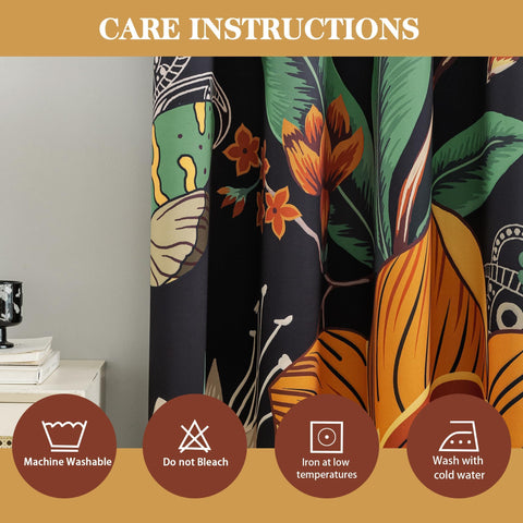 Tyrot darkening curtains suitable for bedrooms and living rooms.