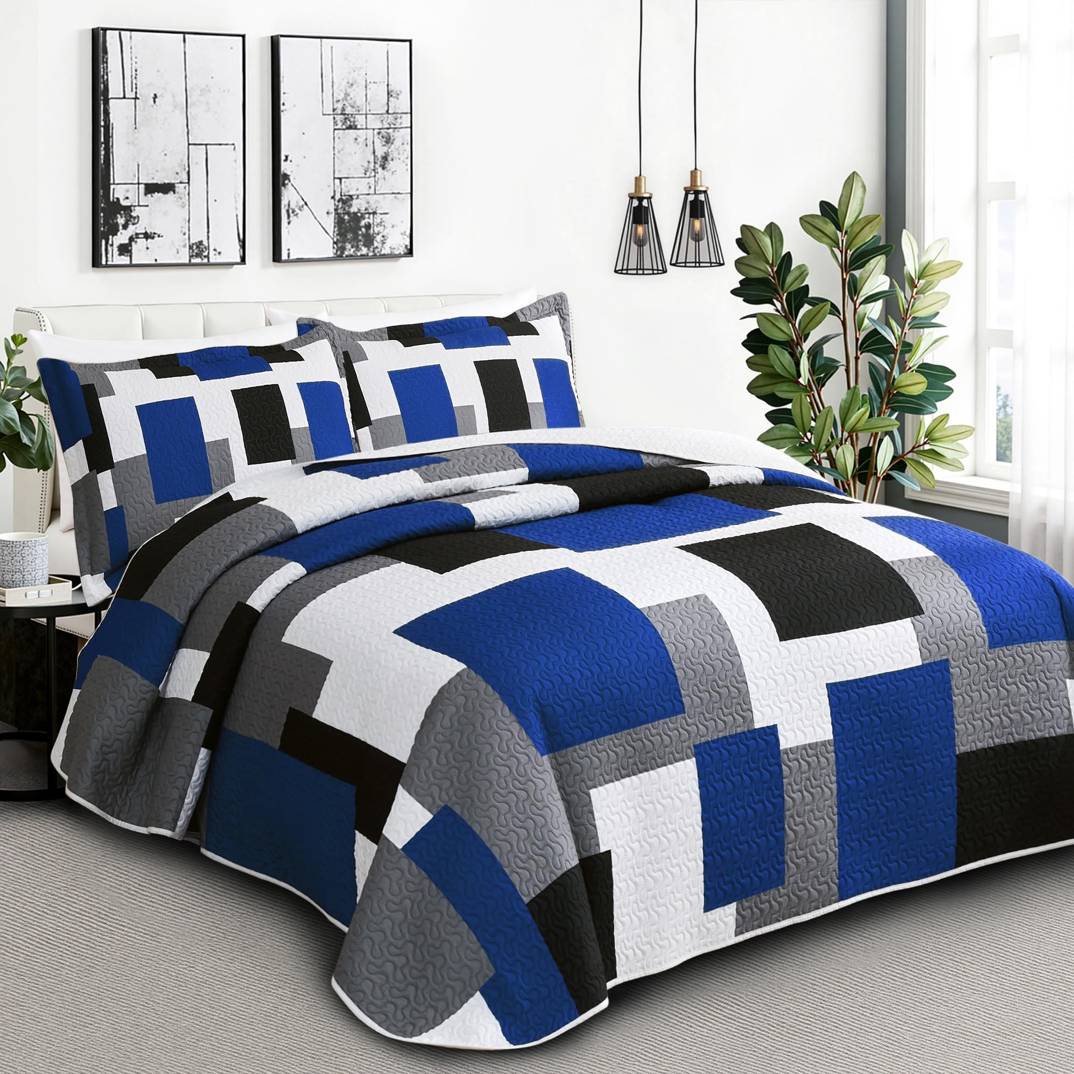 Tyrot pillow shams 20x36 pair provide coordinated, cozy hotel-style bedding.