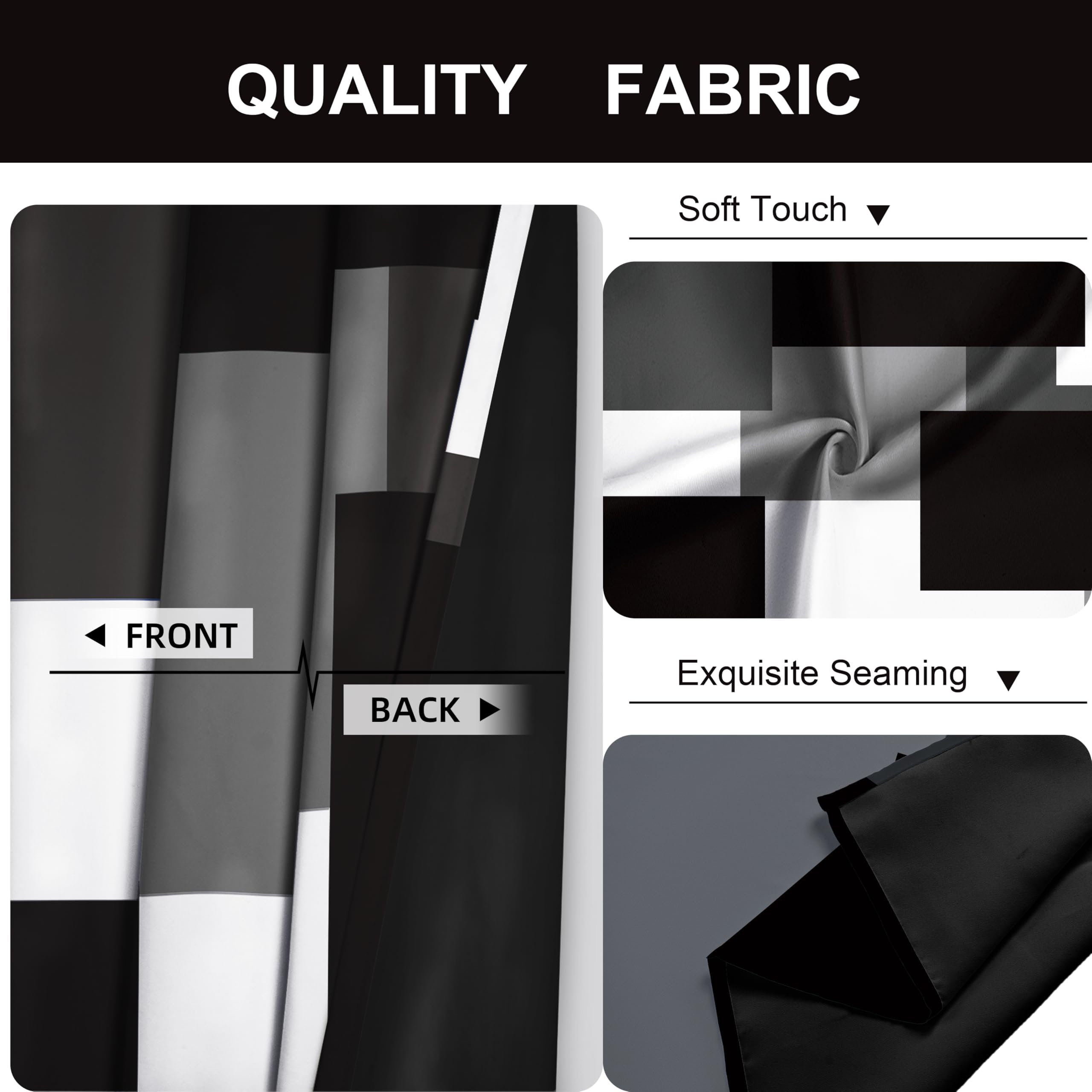 Tyrot privacy-darkening curtains help create a quiet, private retreat at home.