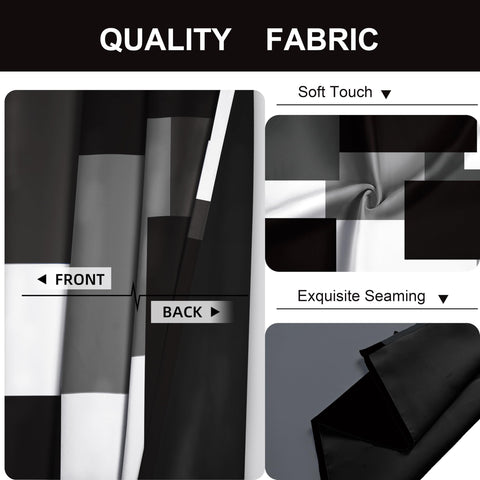 Tyrot privacy-darkening curtains help create a quiet, private retreat at home.