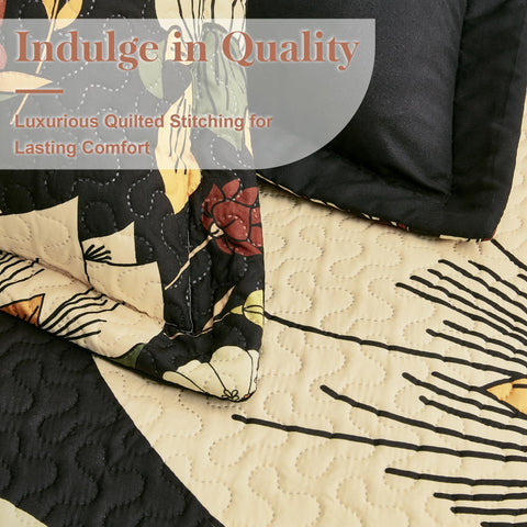Tyrot reversible design reveals floral pattern on one side for versatile styling