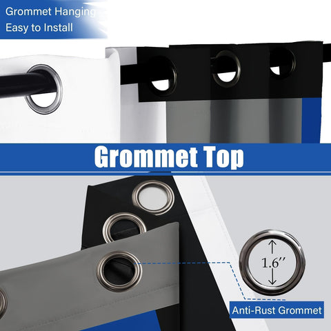 Tyrot Royal Blue curtains demonstrate easy care and clean drapes.