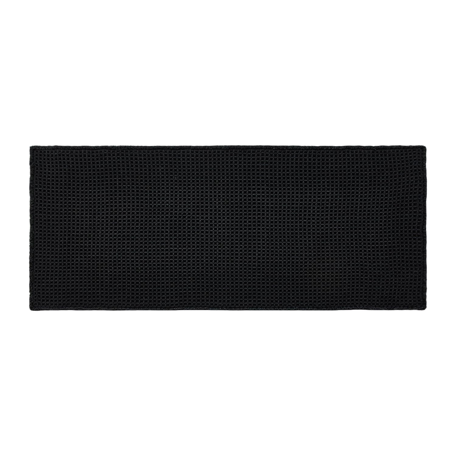 TYUU anti-slip backing on smooth floors keeps feet safe.