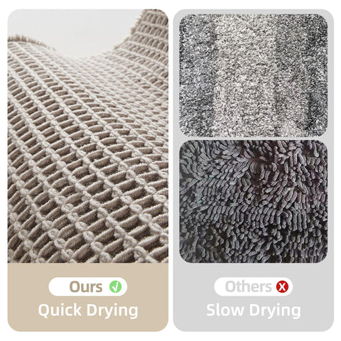 TYUU easy-clean mat; hand wash or rinse to refresh its look.
