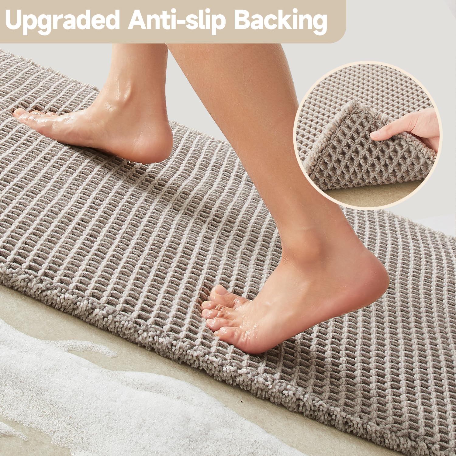 TYUU quick-dry design minimizes moisture for faster reuse after showers.