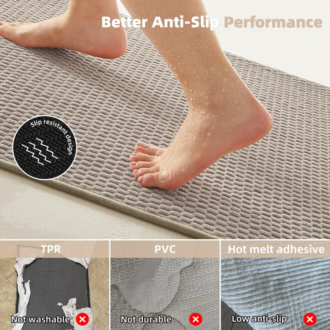 TYUU low-pile rug for easy care and quick drying