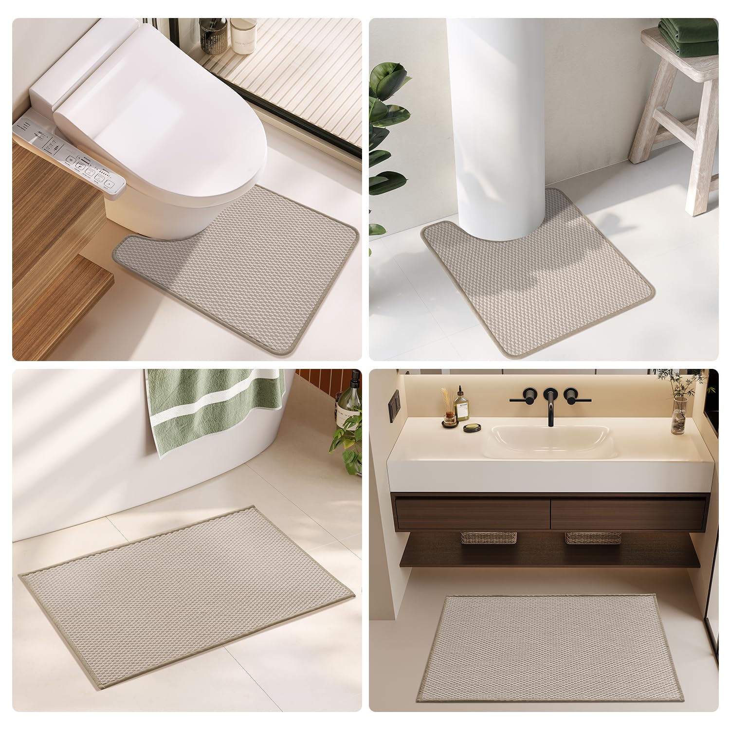 TYUU multipurpose rug suitable for laundry rooms and RV baths