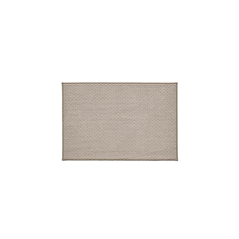 TYUU rug placed in front of shower area helps absorb water