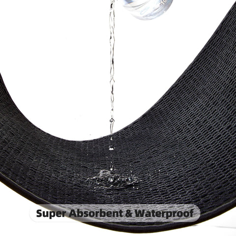 TYUU versatile rug positioned beside sink and shower for multiple uses