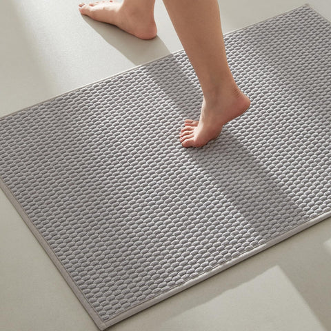 TYUU bathroom rugs non-slip overview for safe, dry bathroom floors.