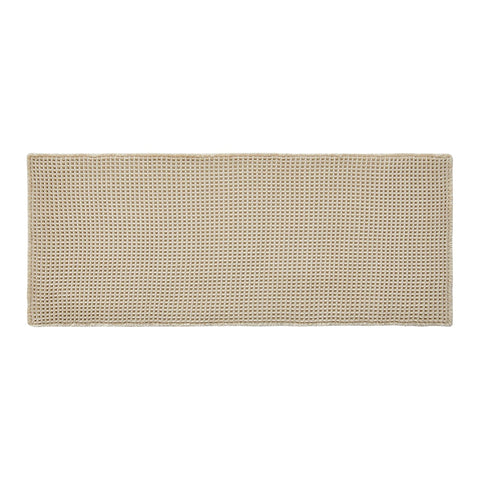 TYUU large, soft rug enhances bathroom decor and comfort.