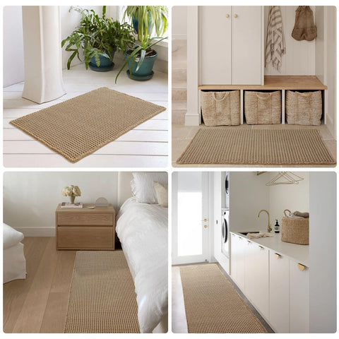 TYUU Soft underfoot comfort from the waffle texture in use.