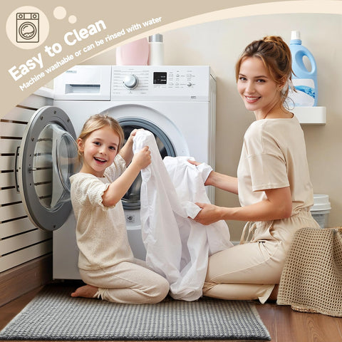 TYUU easy-care mat is machine washable when needed