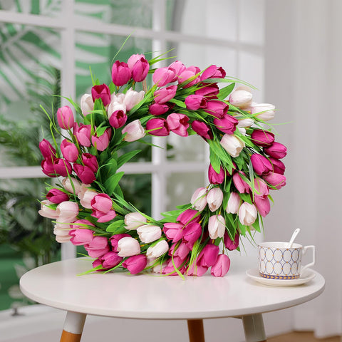 U'Artlines maintenance-free wreath designed for long-lasting beauty.