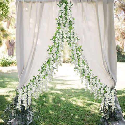 U'Artlines wisteria garland enhances home decor